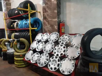 نمونه کار لاستیک فروشی سلطانپور در تبریز - 4