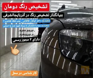 نمونه کار تشخیص رنگ دومان در تبریز - 4