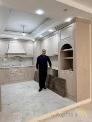 نمونه کار کابینت آشپزخانه بهار کابین در تبریز - 4