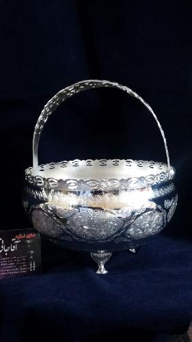 صنایع نقره آقاجانی -silver aghajani در تبریز ساخت / تولید/ خرید/ فروش / تعمیرات ظروفات و آینه و شمعدان نقره در تبریز