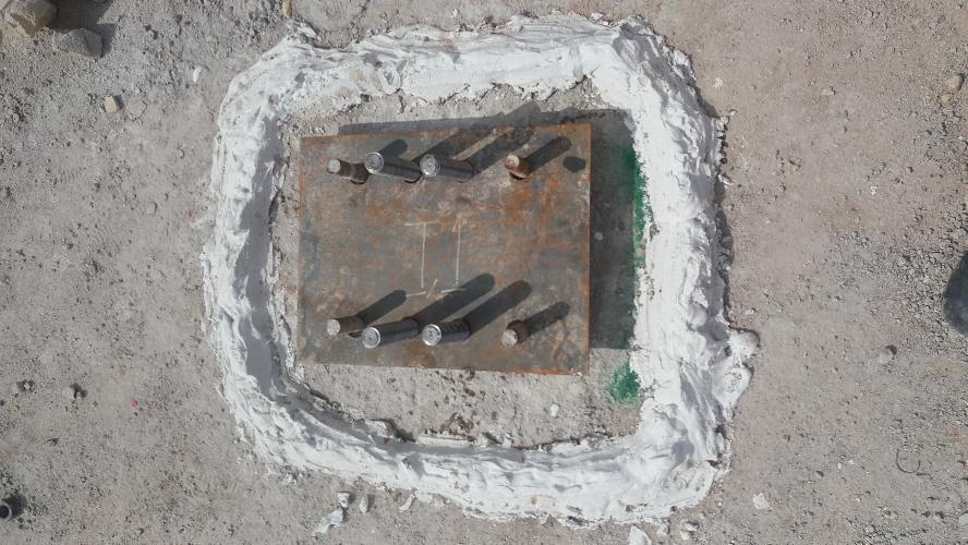 کاشت میلگرد و پلیت و مقاوم سازی در تهران