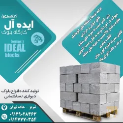 نمونه کار بلوک و آجر سبک صنعتی تمام اتوماتیک در تبریز - 5