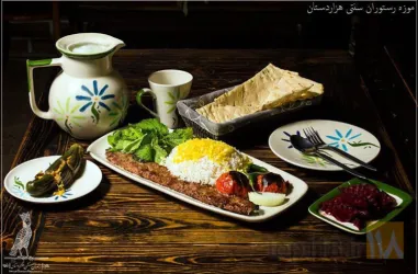 نمونه کار موزه رستوران سنتی هزاردستان  در تبریز - 5