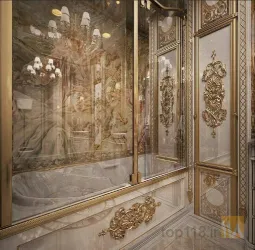 نمونه کار دکوراسیون دنیای کاغذدیواری پارکت گیتی  در تبریز - 5