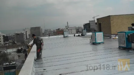نمونه کار ایزوگام باران پوشش دلیجان  در تبریز - 5