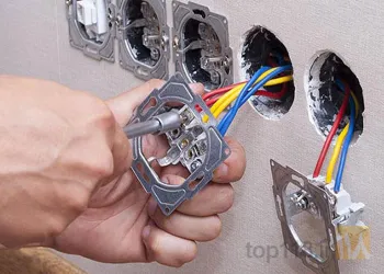 نمونه کار سیمکشی ساختمان  و رفع اتصالات برقی در تبریز - 5