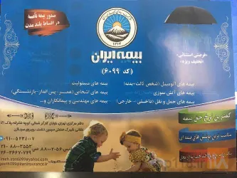 نمونه کار نمایندگی  بیمه  ایران _ کد 6099 در تهران - 6