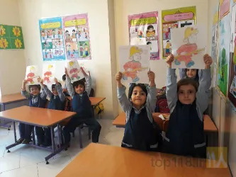 نمونه کار پیش دبستانی و دبستان غیر دولتی دخترانه نسل فردا  در تبریز - 6