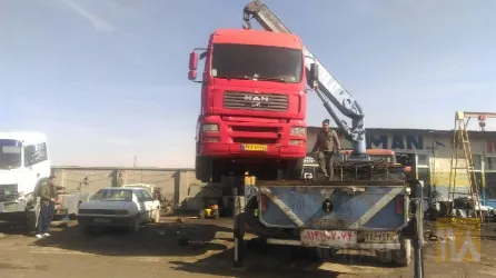 نمونه کار جرثقیل شایان مهدی  در تبریز - 6