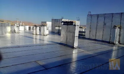 نمونه کار ایزوگام باران پوشش دلیجان  در تبریز - 6