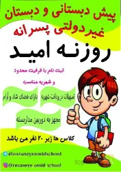 نمونه کار پیش دبستان و دبستان پسرانه غیردولتی روزنه امید در تبریز - 6
