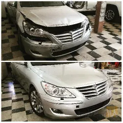 نمونه کار خدمات بدنه اتومبیل صمد هیوندای در تبریز - 7