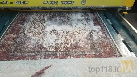 نمونه کار بهترین قالیشویی کارگر پالاز در تبریز - 7