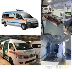 نمونه کار شرکت بازرگانی فرازمان نوین آراز - ((آمبولانس یدک )) در تبریز - 6