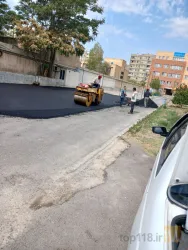 نمونه کار آسفالت کاری تراشه آسفالت و ایزوگام کاری در تبریز - 7