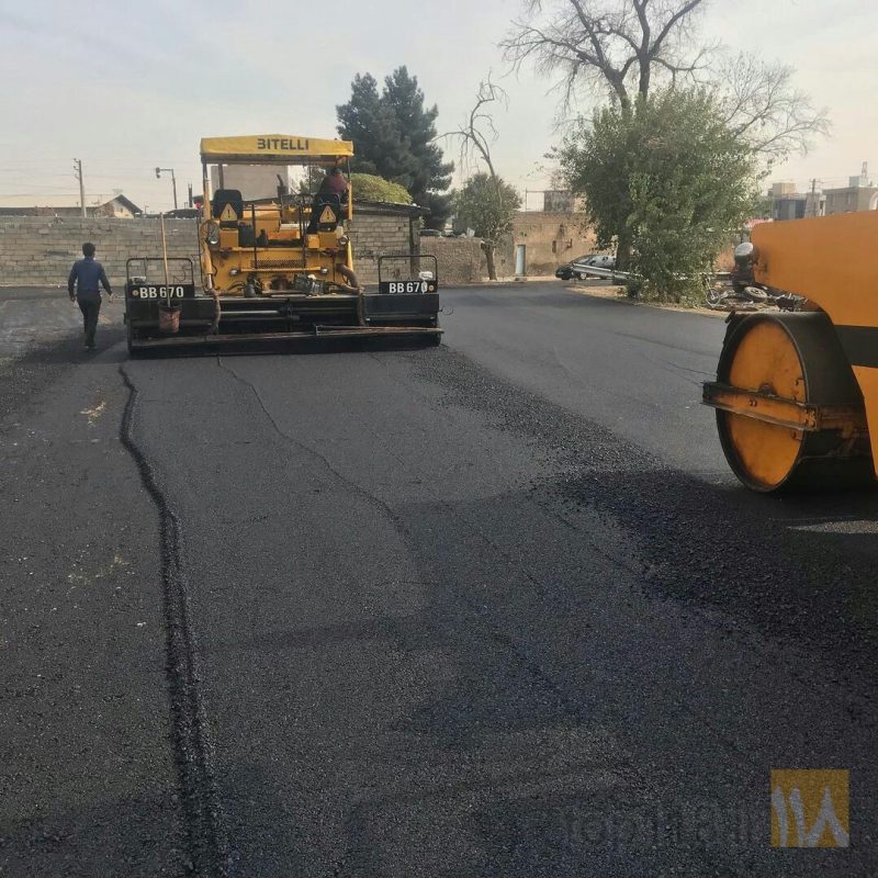 آسفالت کاری در تبریز