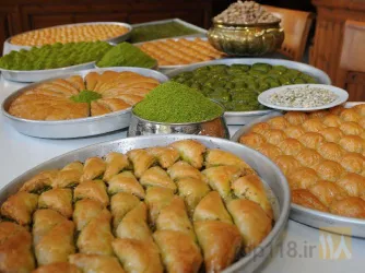 نمونه کار باقلوا ترکی علی کیپا در تبریز - 8