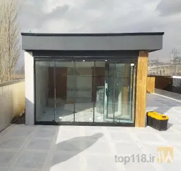 نمونه کار شیشه بالکن آتا  در تبریز - 8