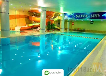 نمونه کار استخر دلفین سفید در تبریز - 8
