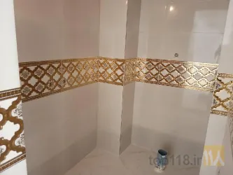 نمونه کار کاشیکاری و تعویض سنگ توالت و رفع نم ونشتی در تبریز - 8